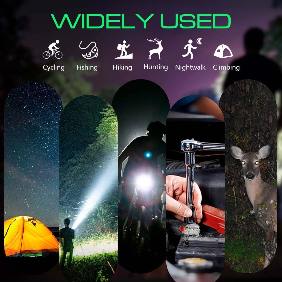 Linterna Táctica Recargable X.STORE para Riel Picatinny - 5 Modos