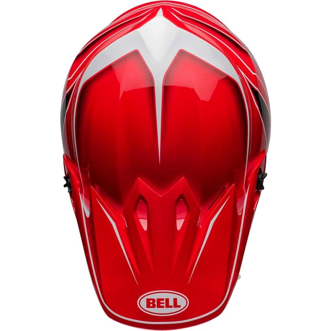 Casco de Motocross BELL MX-9 MIPS Rojo Brillante XL