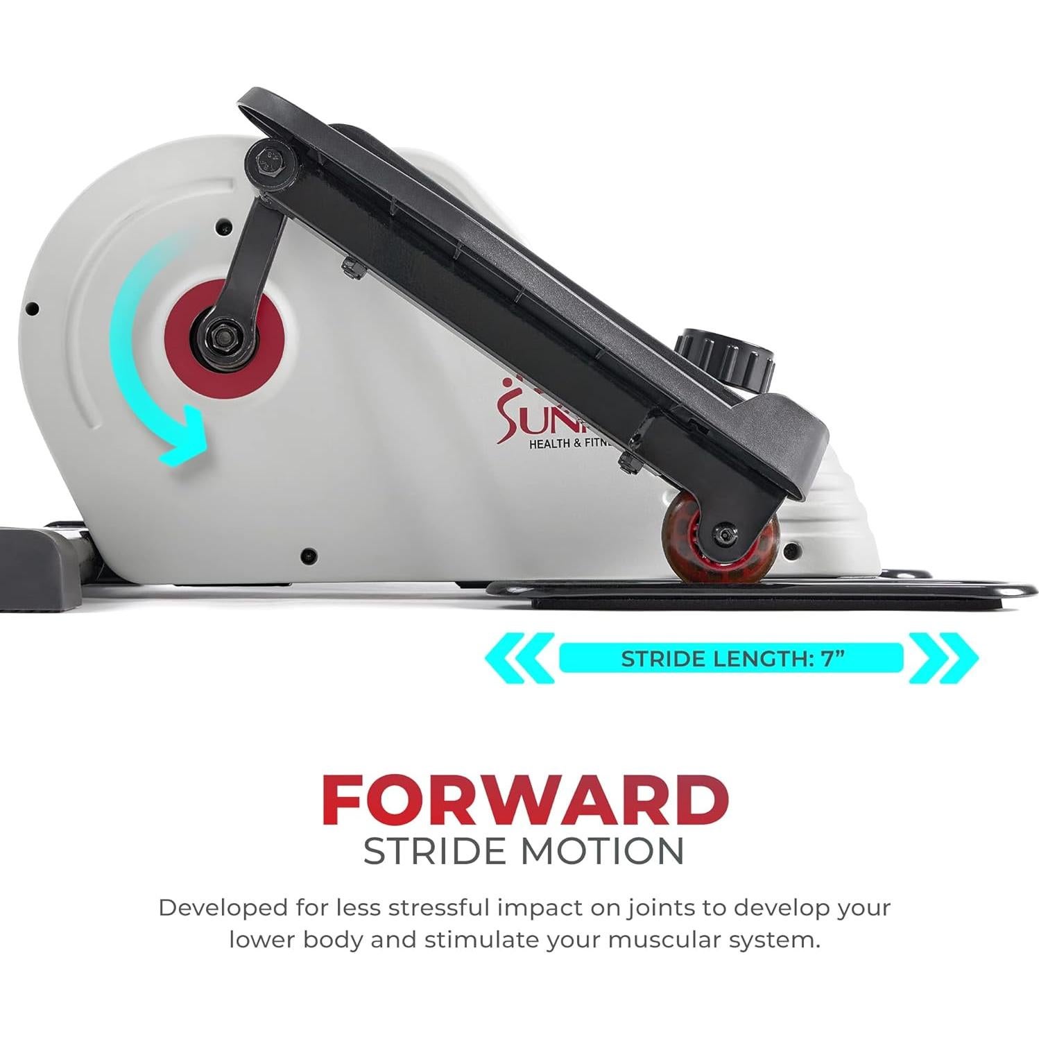 Ejercitador Elíptico Bajo Escritorio Sunny Health SF-E3872 Magnético