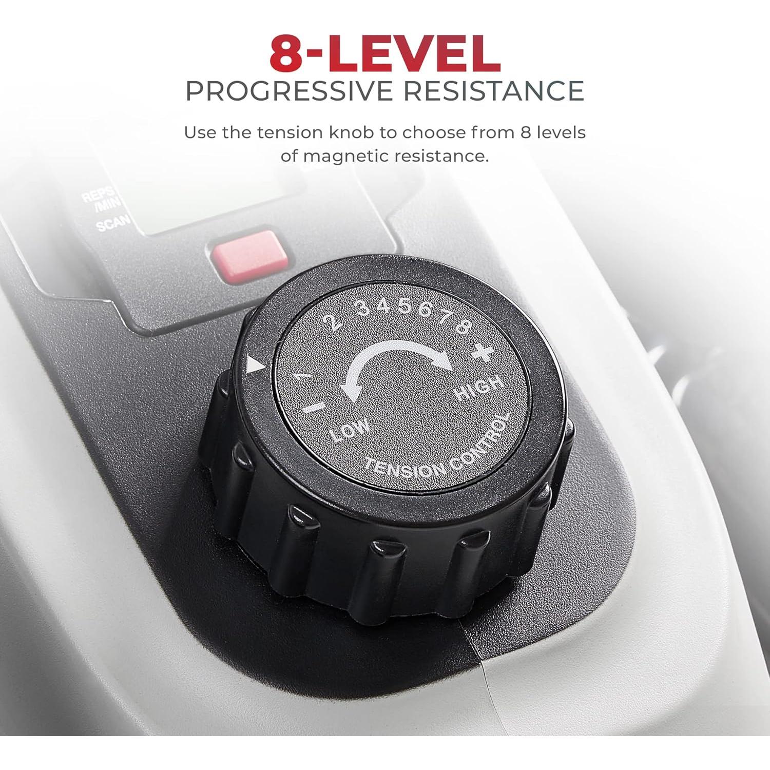 Ejercitador Elíptico Bajo Escritorio Sunny Health SF-E3872 Magnético