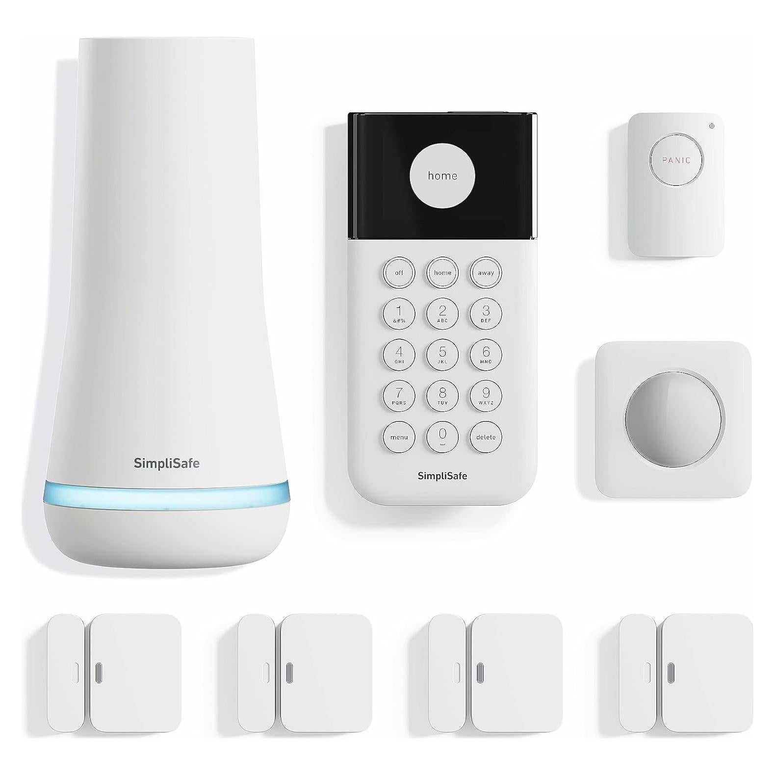 Sistema de Seguridad Inalámbrico SimpliSafe 8 Piezas - Blanco
