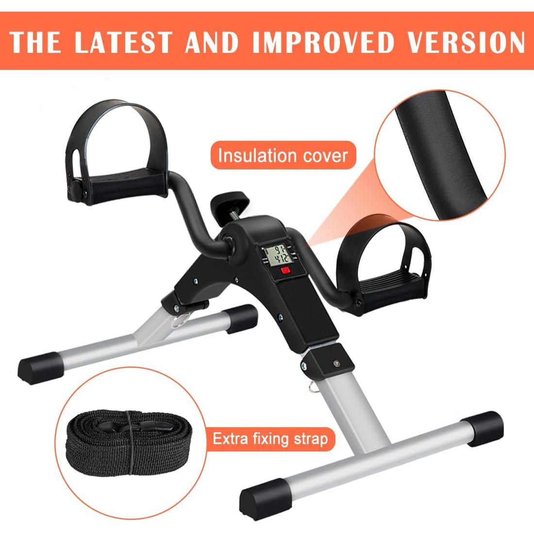 Ejercitador de Pedales GOREDI Plegable con Pantalla LCD