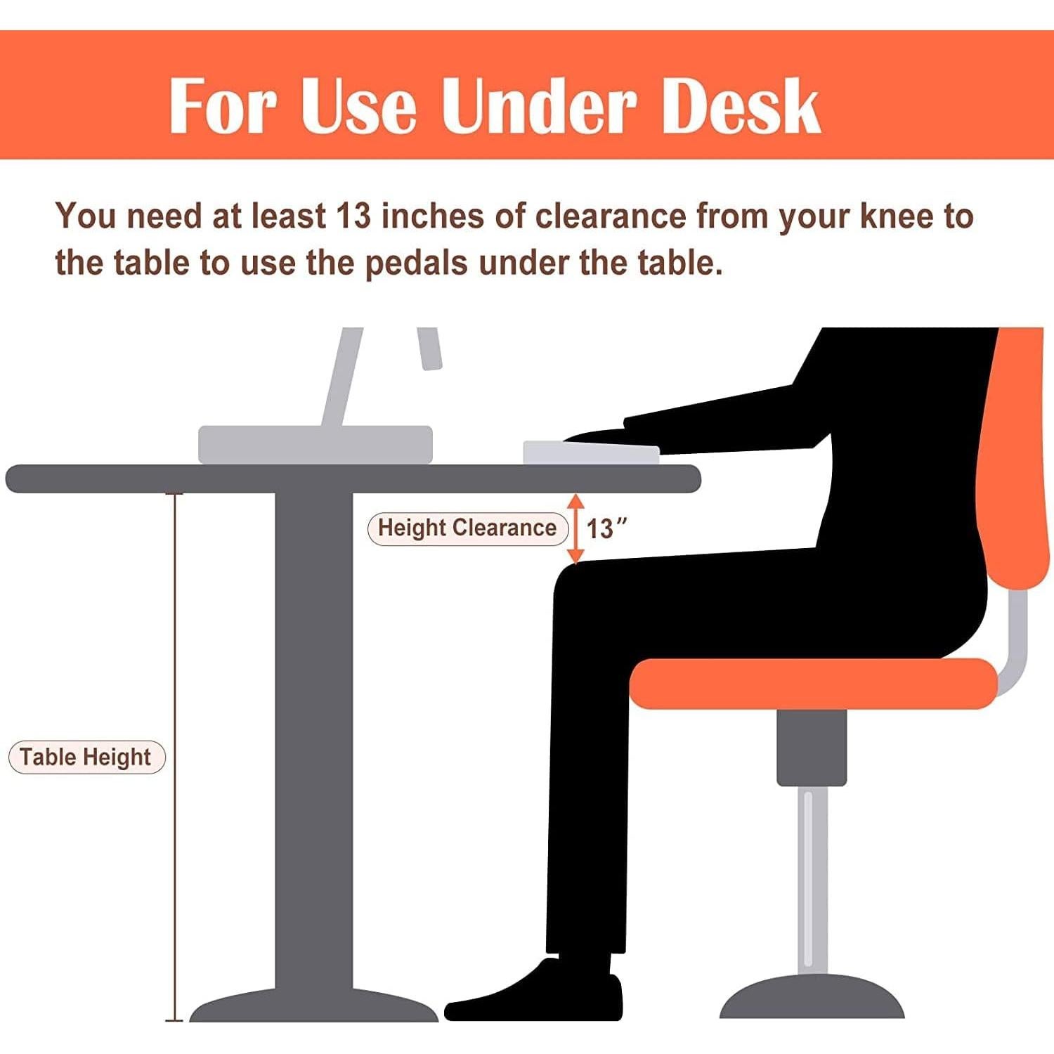 Ejercitador de Pedales GOREDI Plegable con Pantalla LCD