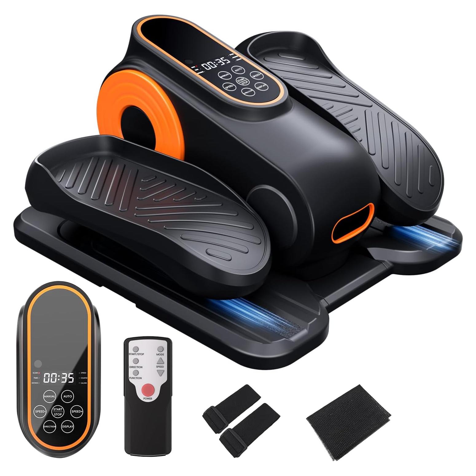 Máquina Elíptica Bajo Escritorio Morelax M858, Ejercitador de Piernas Silencioso y Portátil