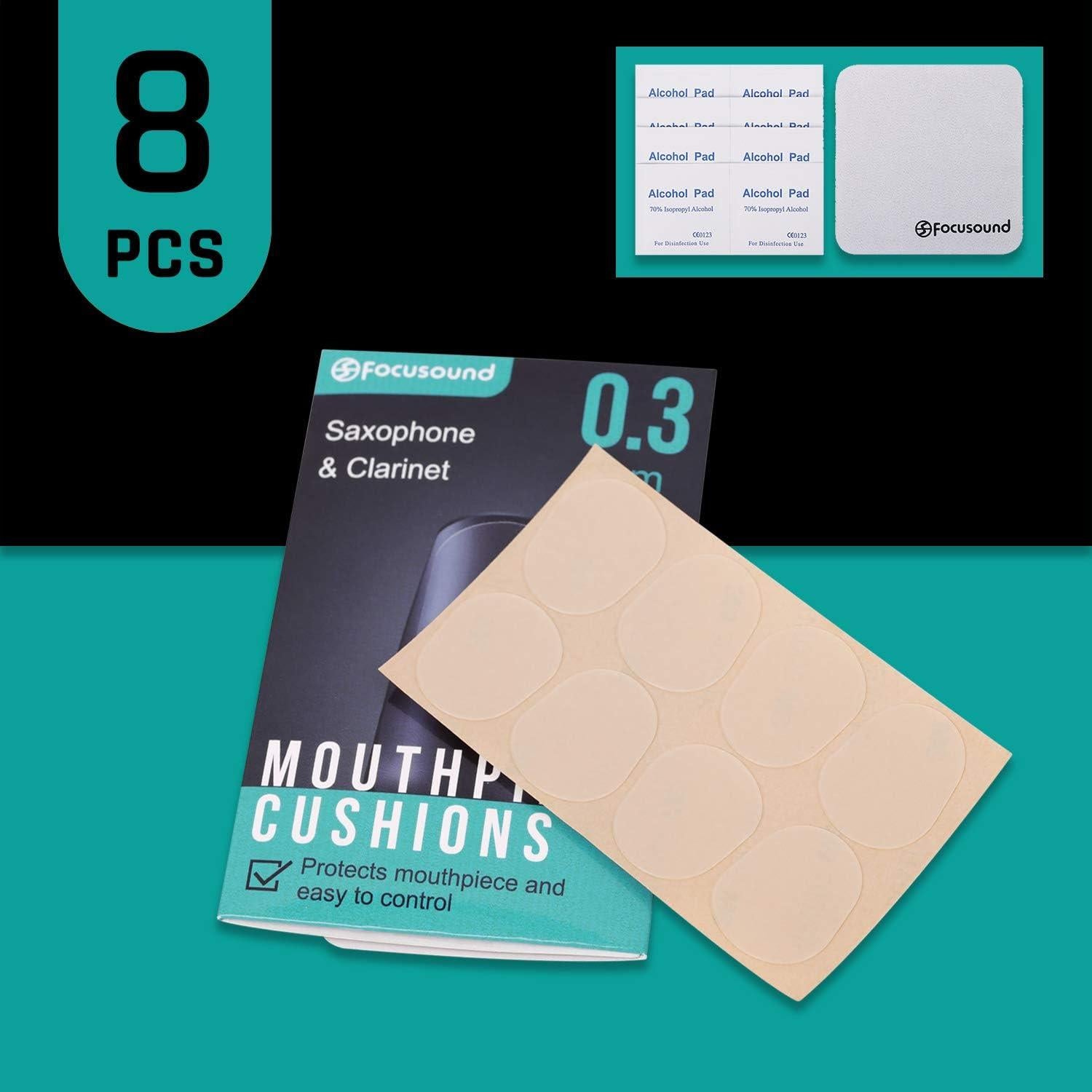 Cojines de Boquilla para Saxofón y Clarinete Focusound 0.3mm