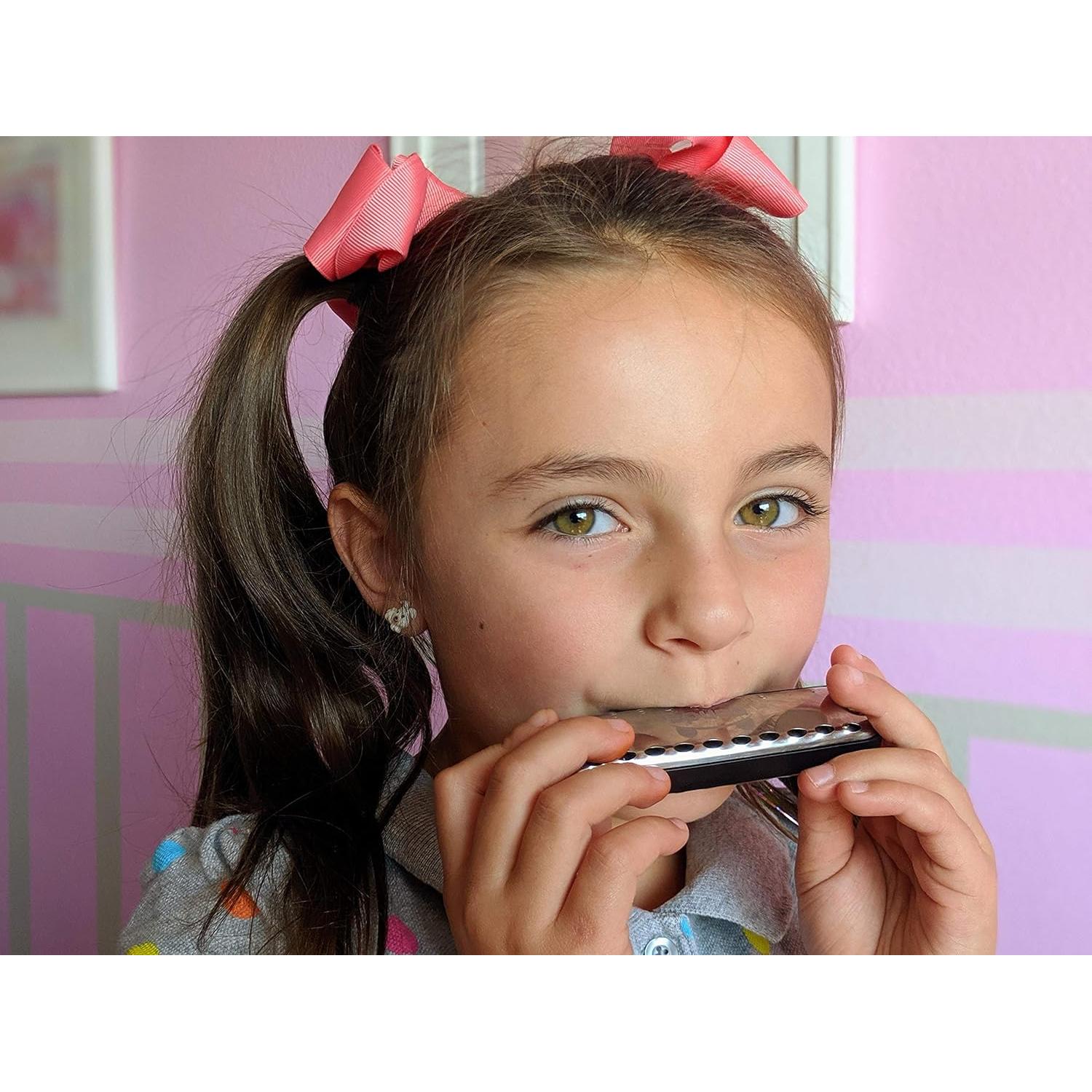 Harmónica Panda para Niños Focusound - Clave de Do, 100% Segura