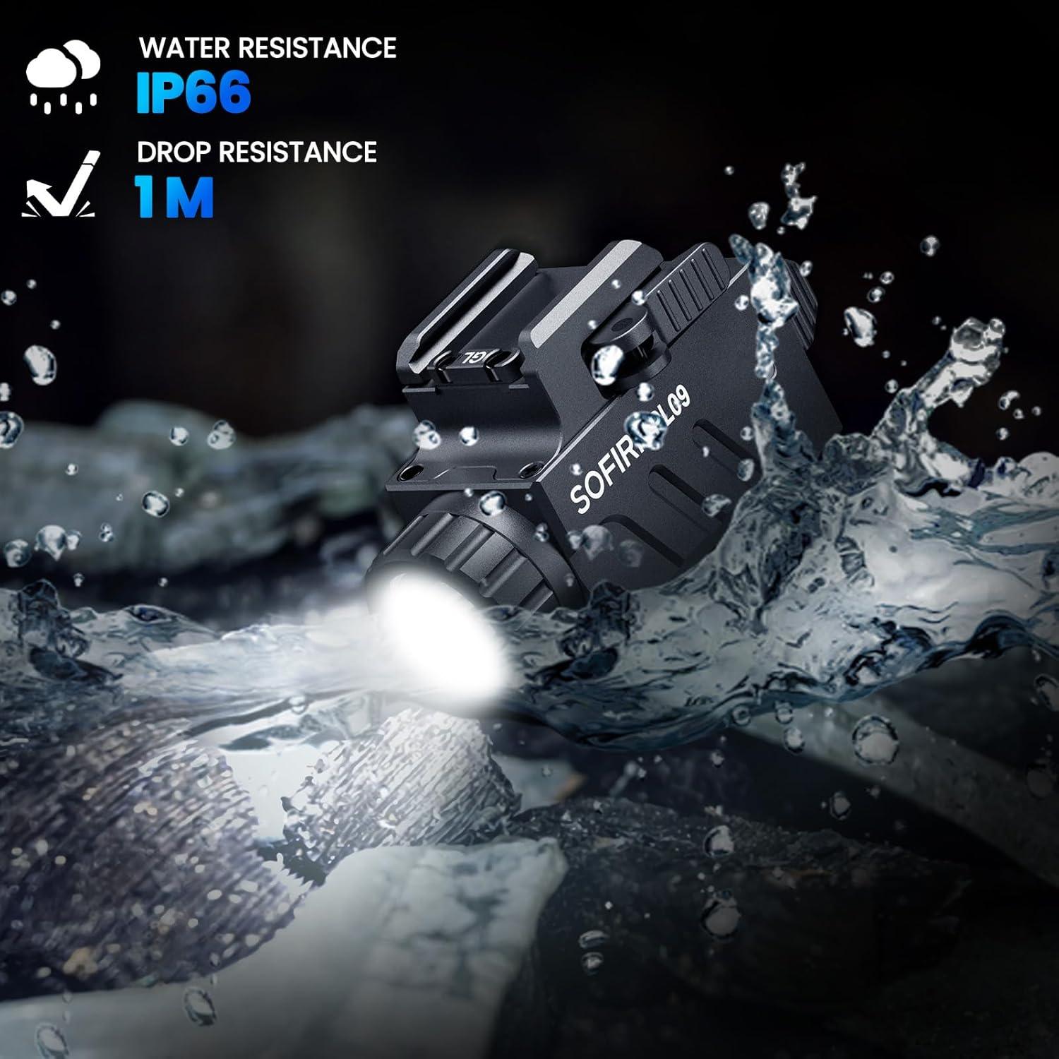 Linterna Táctica Sofirn PL09 1600 Lúmenes Recargable USB C