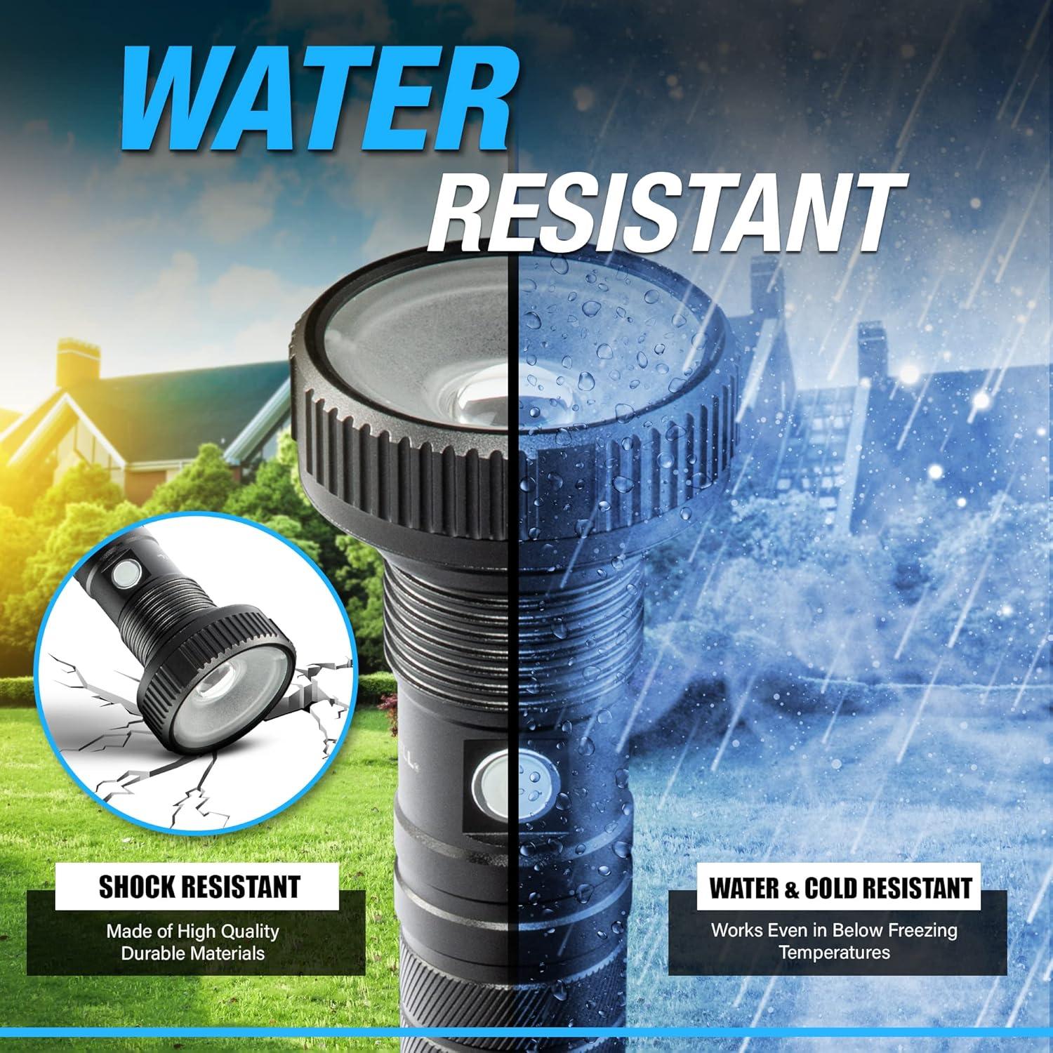 Linterna LED Bell+Howell Taclight Max 500 Lúmenes Recargable