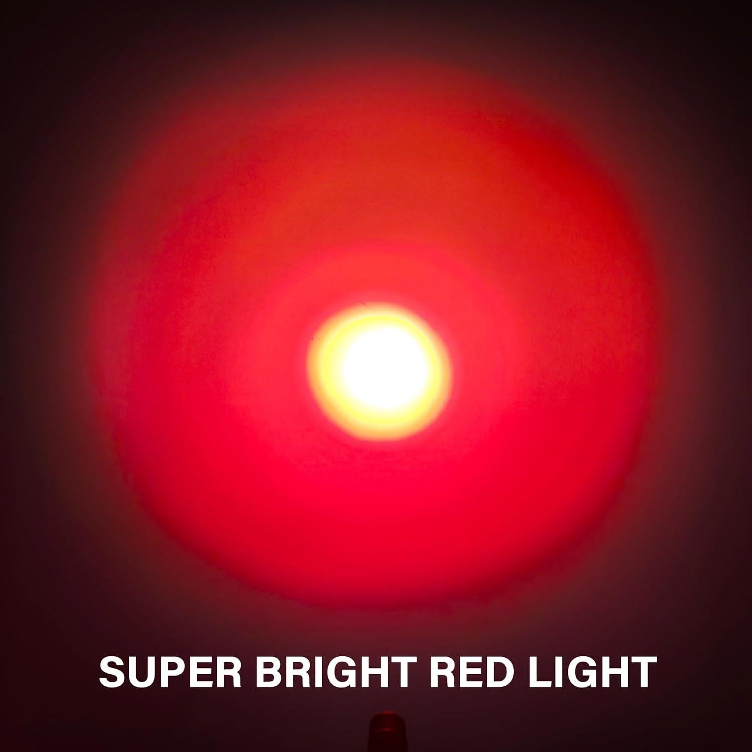 Linterna LED Roja GaiGaiMall - Paquete de 4, 13.3 cm