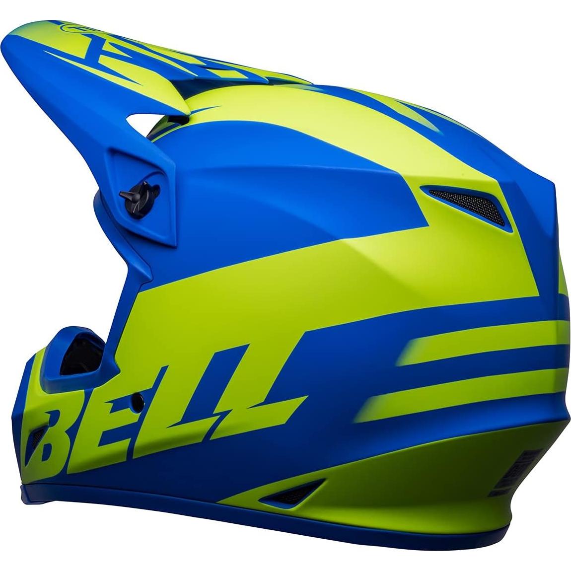 Casco BELL MX-9 MIPS Motocross Mediano Azul Clásico