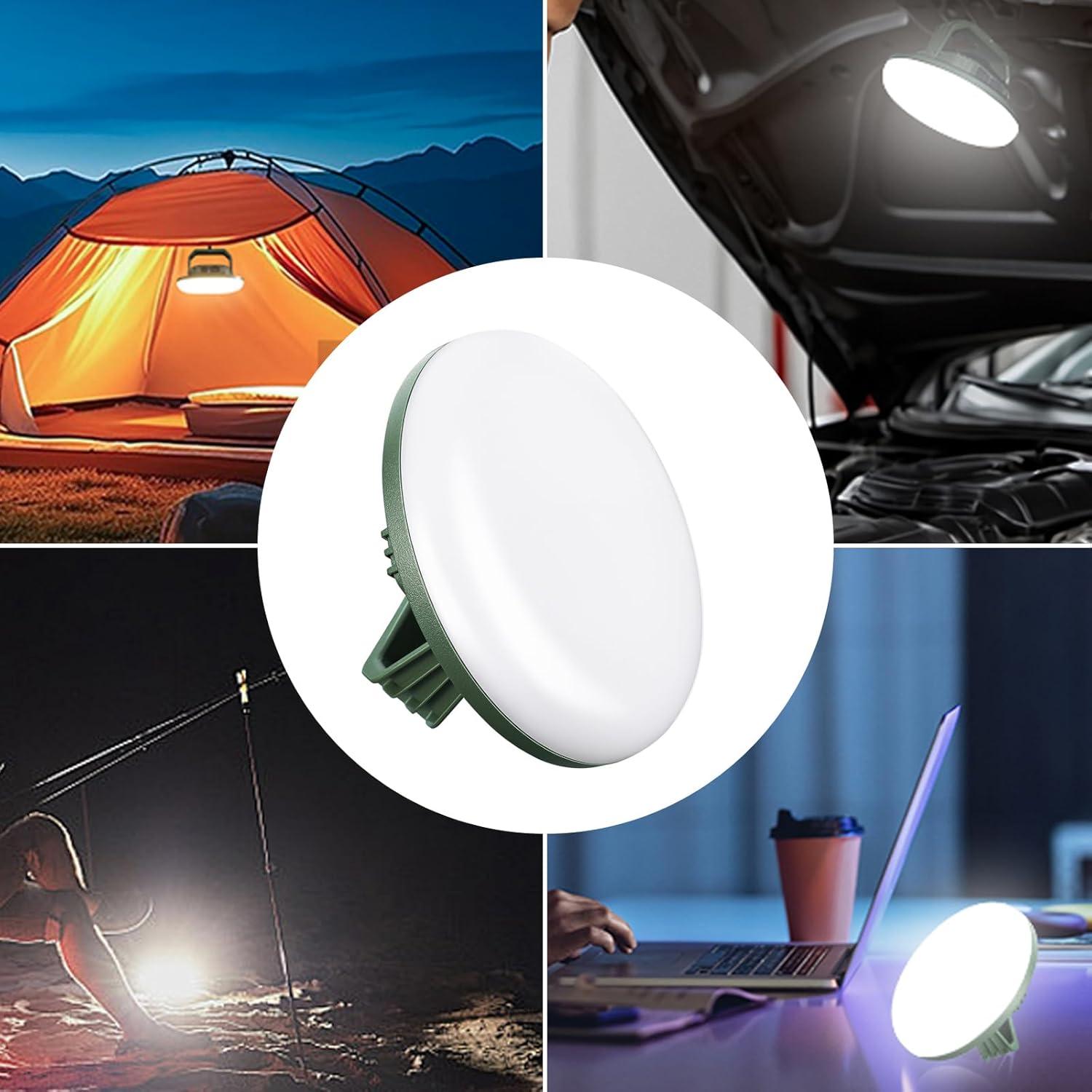 Linterna LED VAVOFO 42W 4000LM Recargable IP65 10000mAh