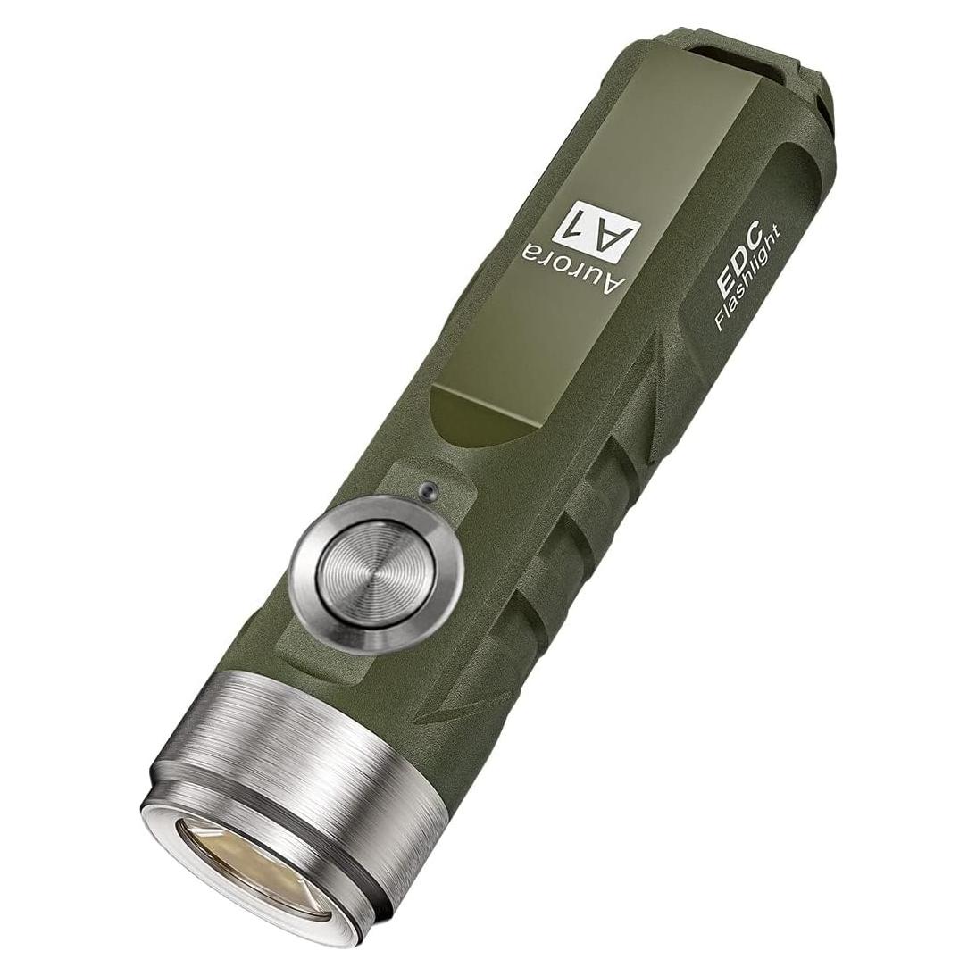 Linterna EDC RovyVon A1 Gen 4 650 Lúmenes Verde Militar