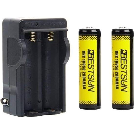 Linterna Táctica LED BESTSUN Verde y Roja 1000 Lúmenes