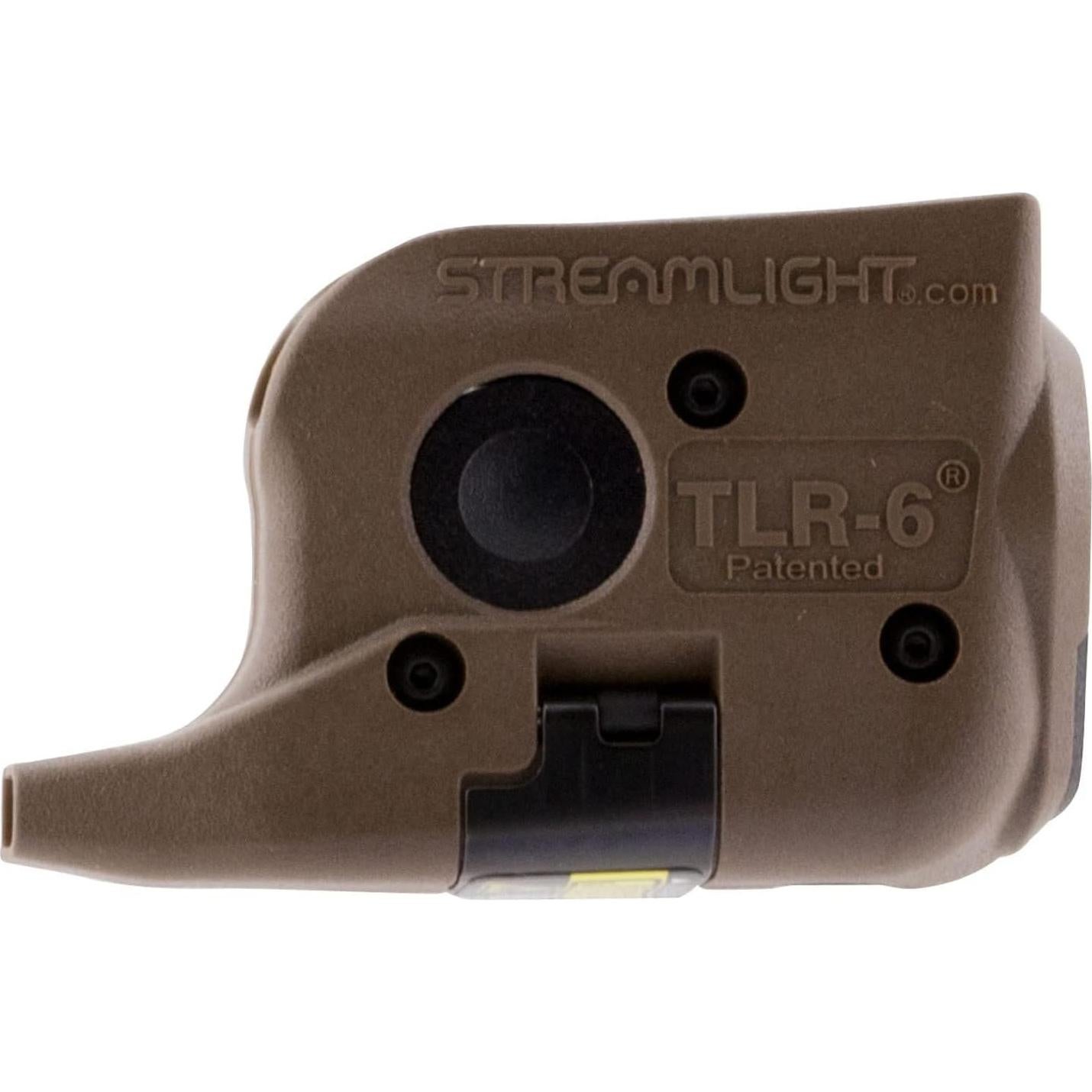 Streamlight TLR-6 Luz Táctica 100 Lúmenes con Láser Rojo para Glock
