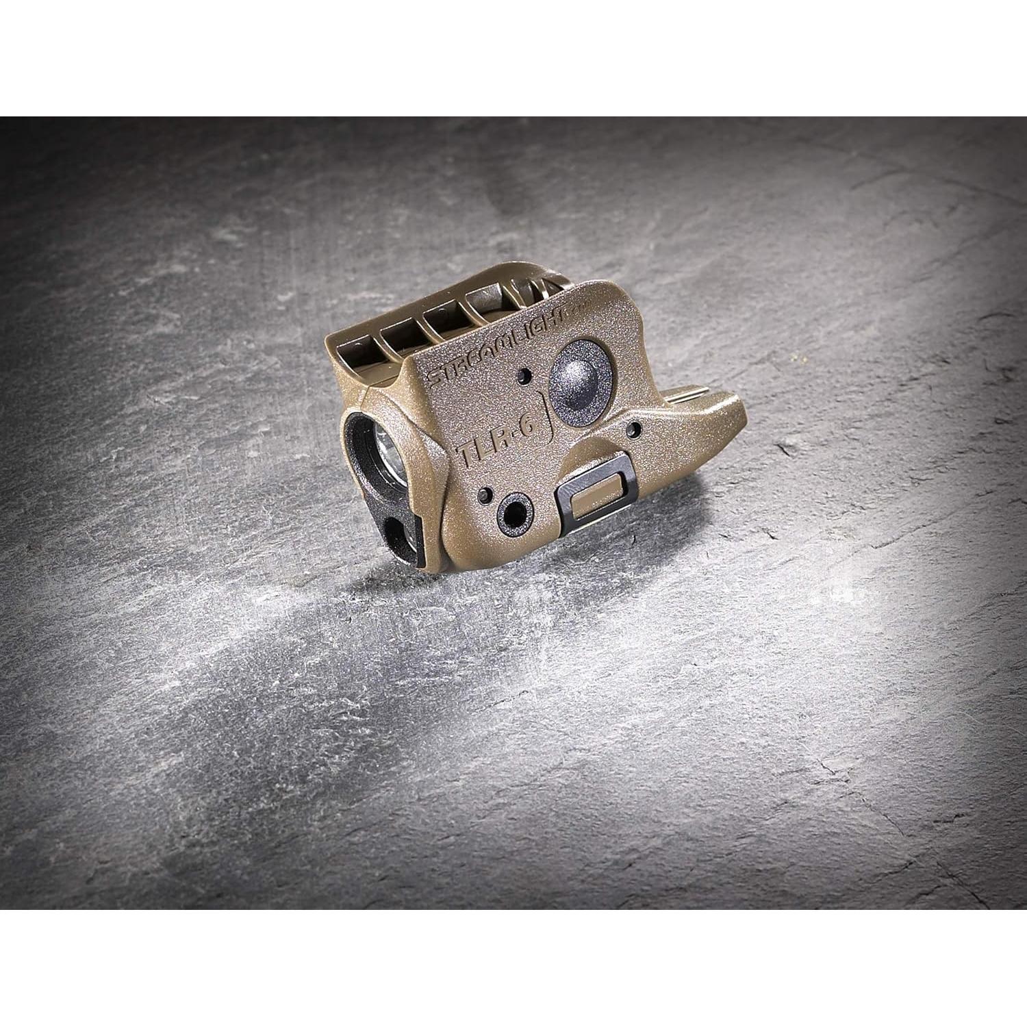 Streamlight TLR-6 Luz Táctica 100 Lúmenes con Láser Rojo para Glock