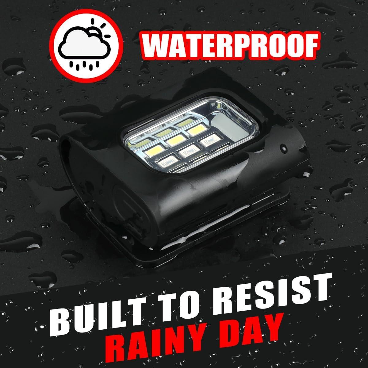 Luces LED de Seguridad para Correr GOANDO - Paquete de 2, Carga USB, Resistente al Agua