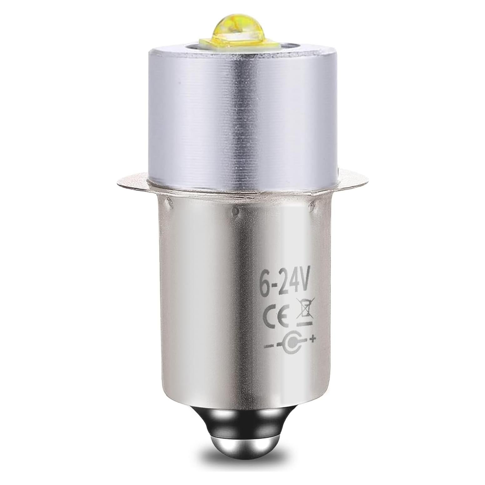 Bombilla LED LudoPam P13.5S 200 Lúmenes 6-24V para Linternas