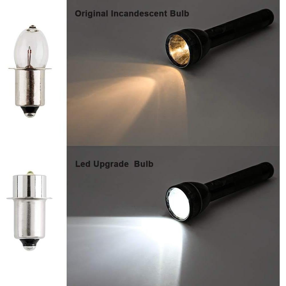 Bombilla LED TRLIFE 3W para Linterna Maglight 2 Celdas D/C