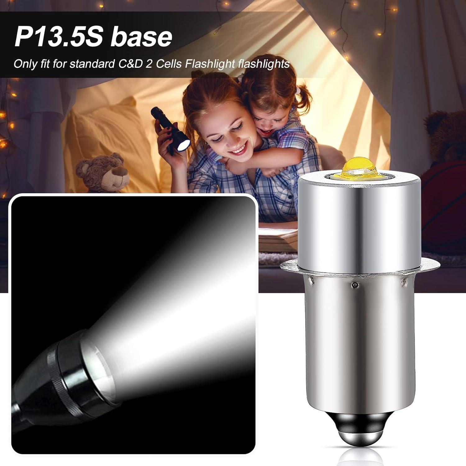 Bombilla LED TRLIFE 3W para Linterna Maglight 2 Celdas D/C