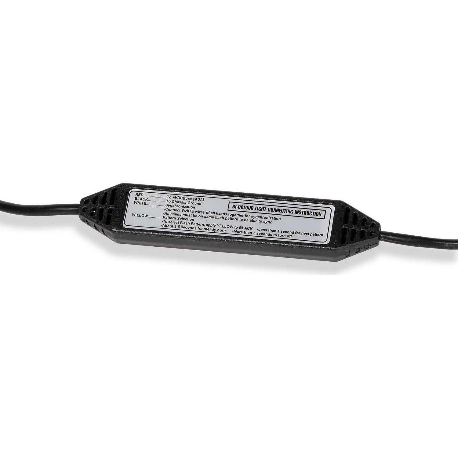 Luz Estroboscópica LED Predator 18W Rojo IP68 para Vehículos