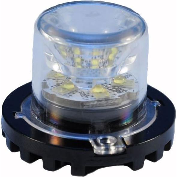 Luz Estroboscópica LED Predator 18W Rojo IP68 para Vehículos