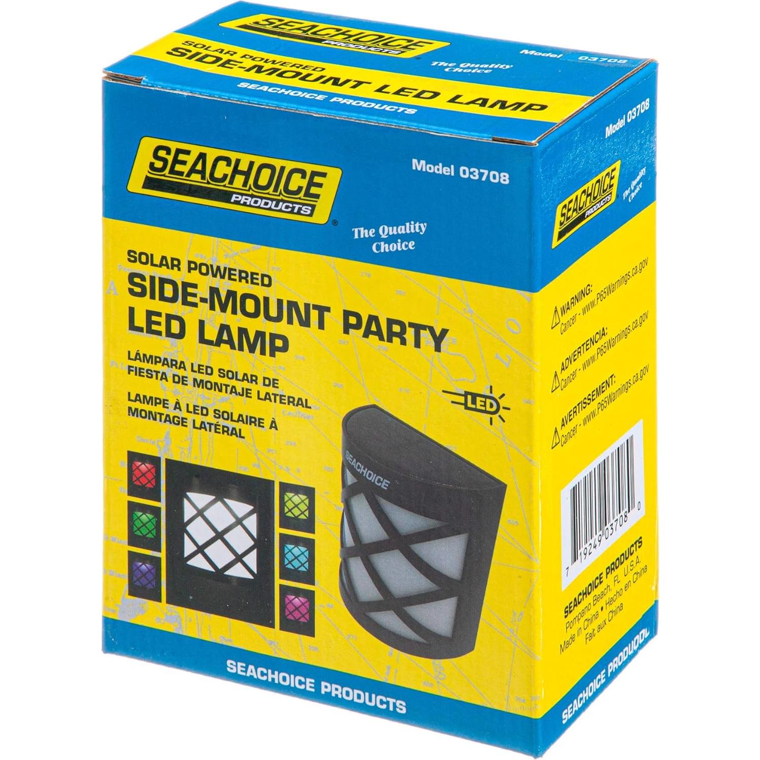 Luz de Muelle Solar LED Seachoice 10.16x11.11cm Multicolor