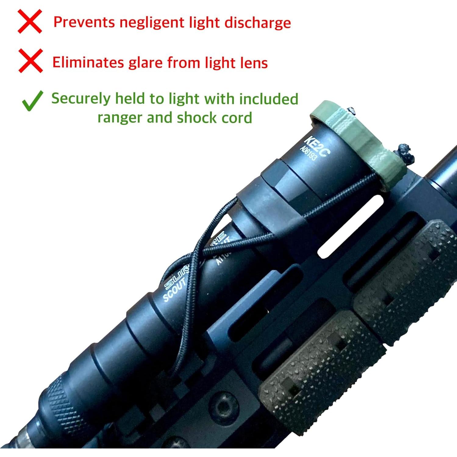 Cubierta de Luz para Linternas Pro Tac HLX Verde Oliva Original