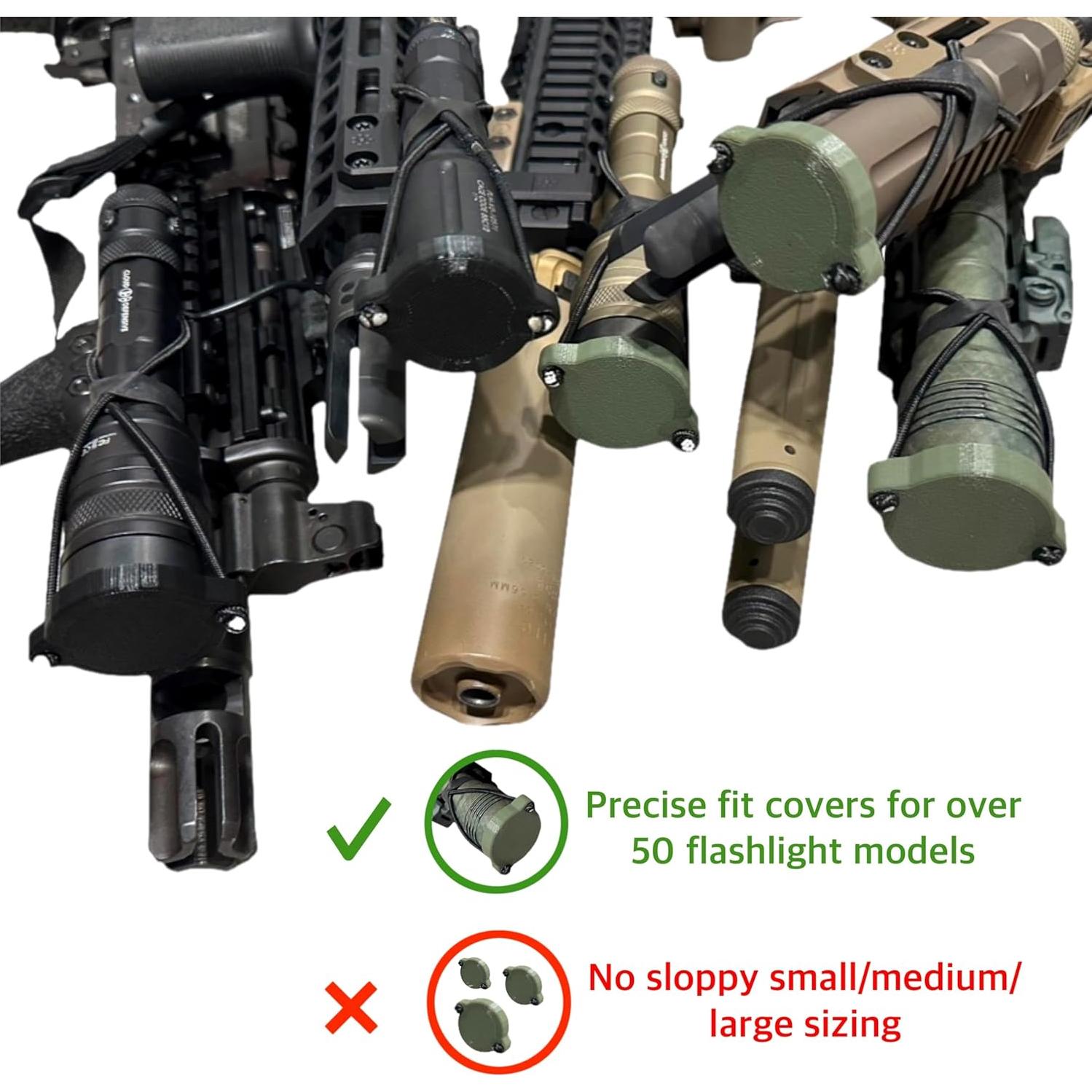 Cubierta de Luz para Linternas Pro Tac HLX Verde Oliva Original