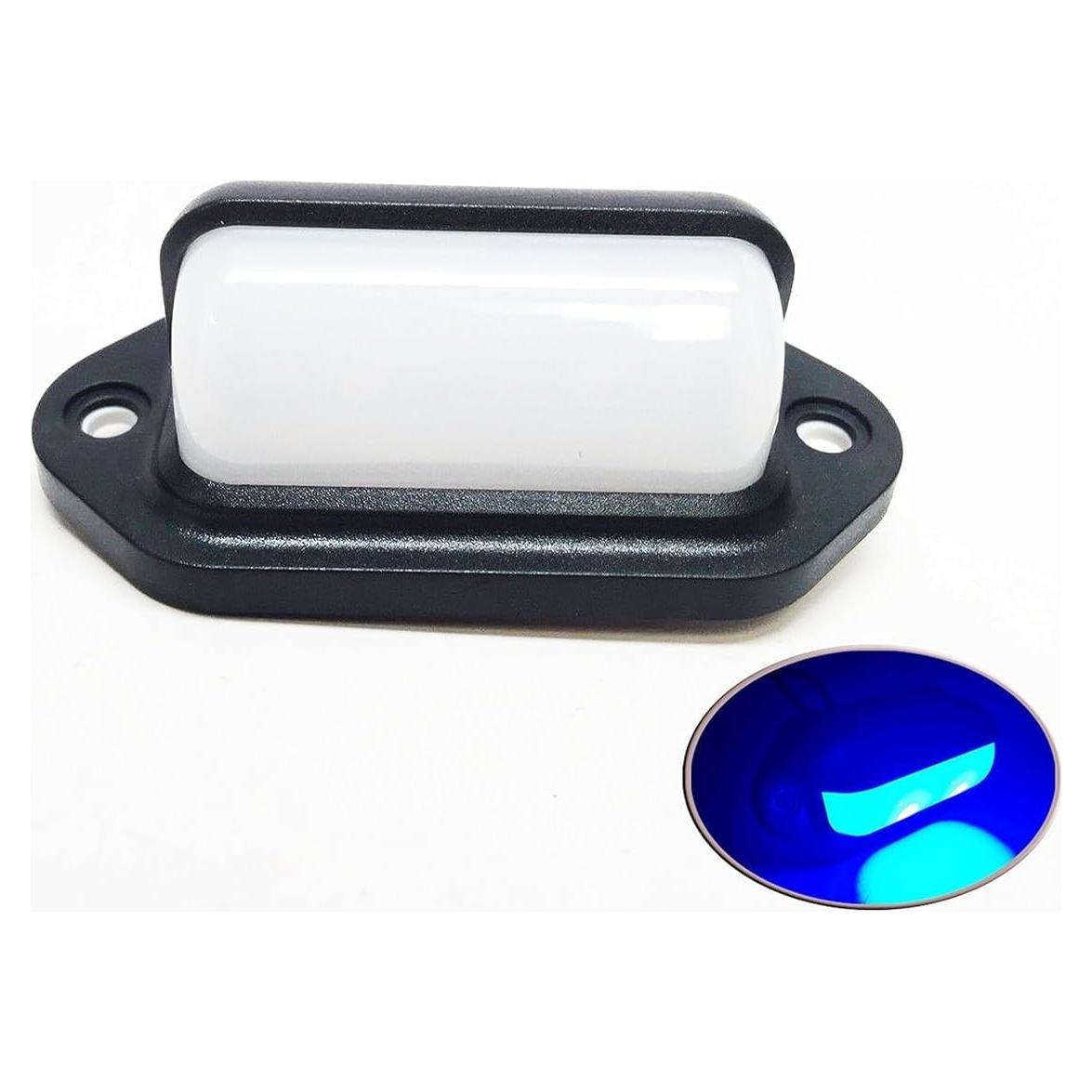 Luz de cortesía LED Pactrade Marine azul 6.6x2.2 cm impermeable