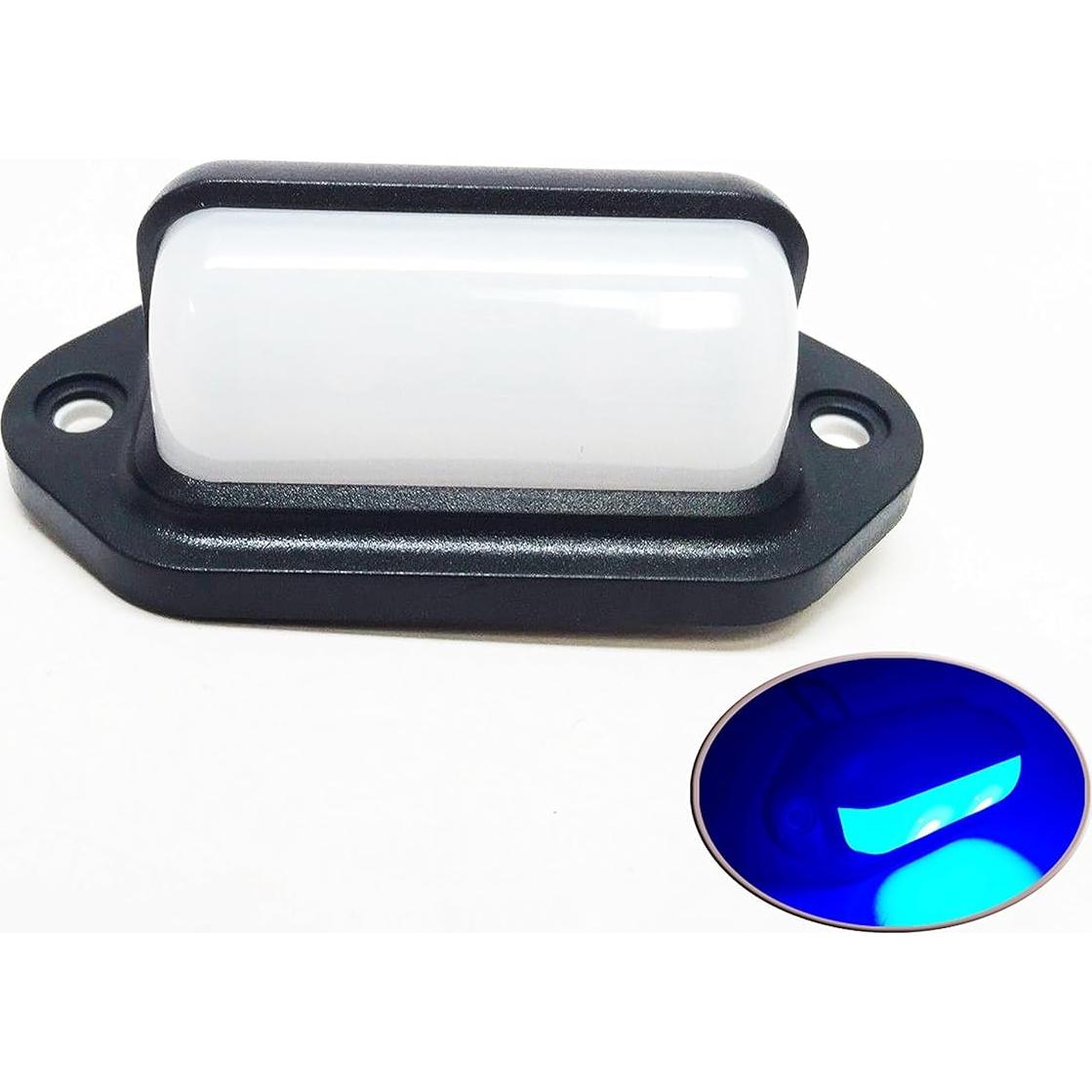 Luz de cortesía LED Pactrade Marine azul 6.6x2.2 cm impermeable