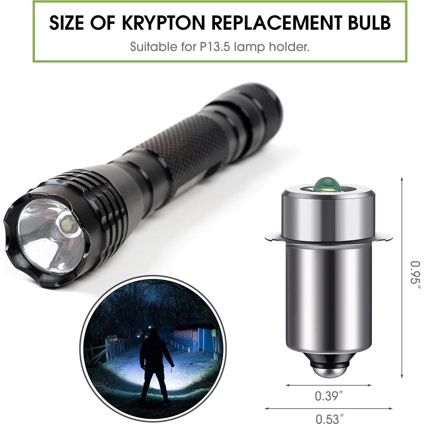 Bombillas LED de Reemplazo Honoson 3 Piezas 3W 6500K