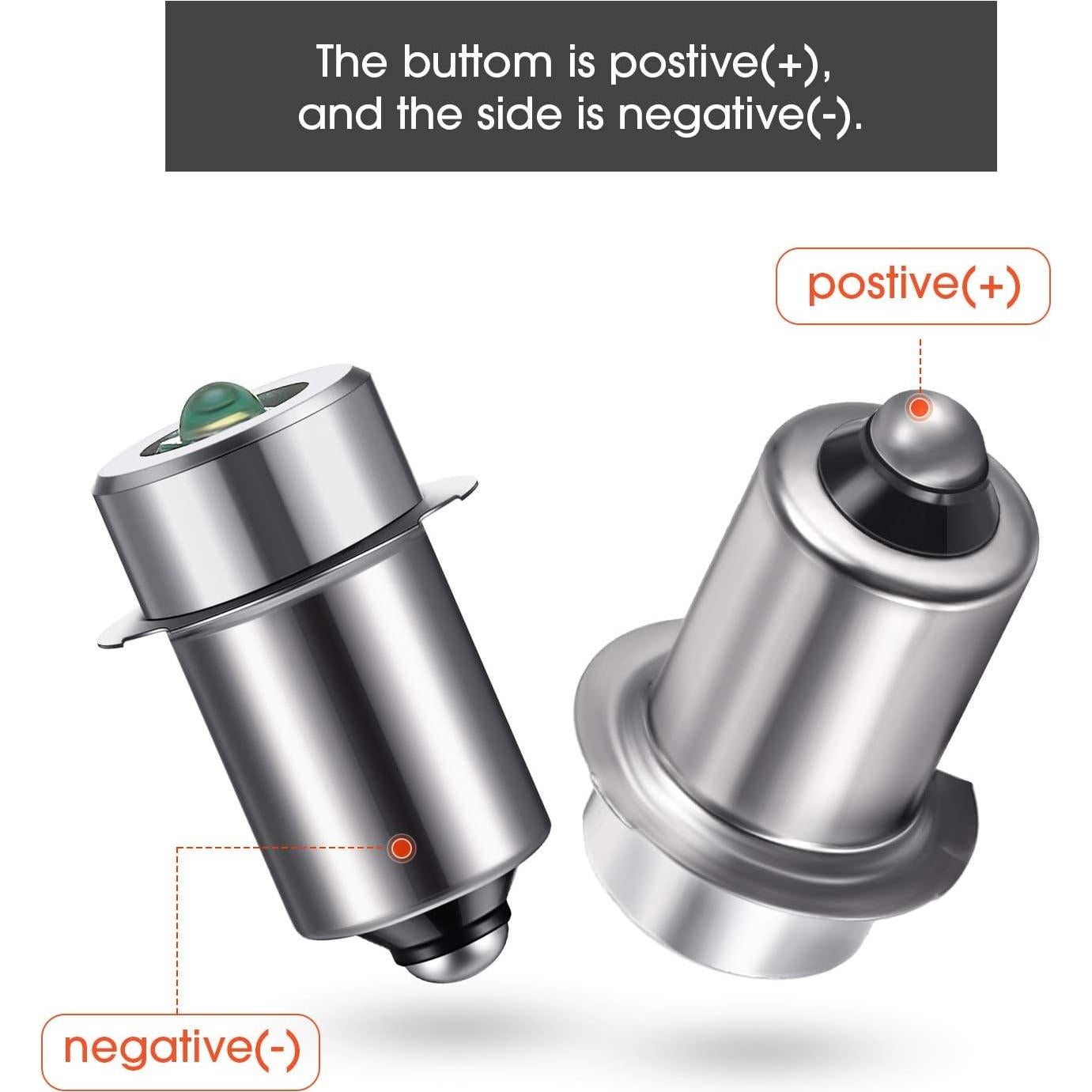 Bombillas LED de Reemplazo Honoson 3 Piezas 3W 6500K