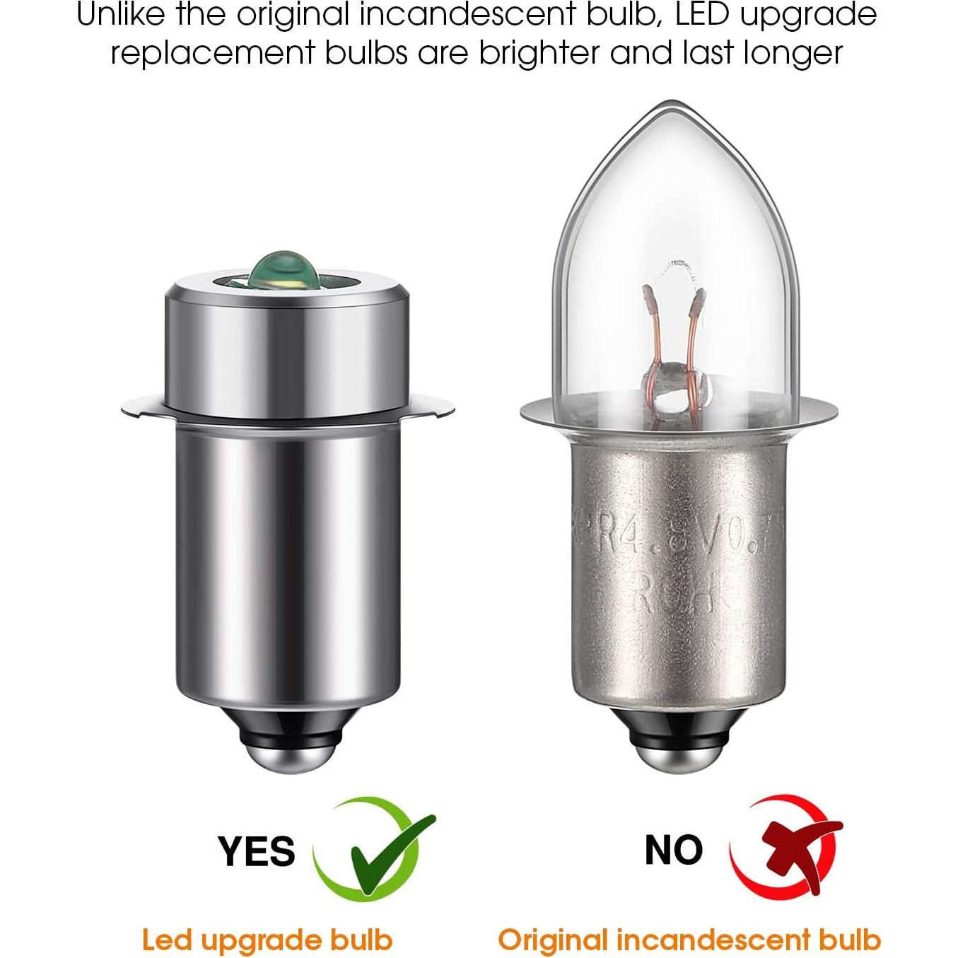 Bombillas LED de Reemplazo Honoson 3 Piezas 3W 6500K