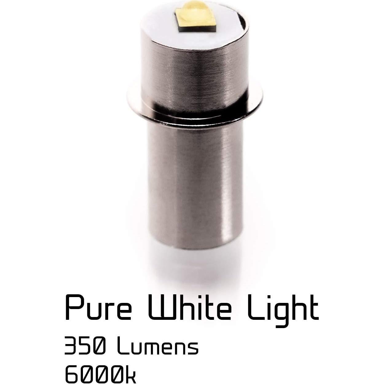 Kit de Bombilla y Lente LED Litt Industries 350 Lumen 2-6 Celdas