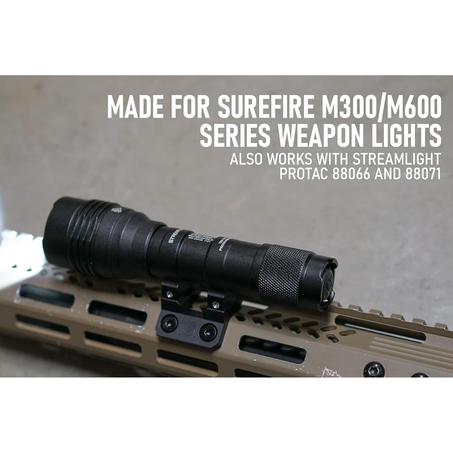 Montura de Luz Scout Monstrum 45 Grados M-LOK Compatible