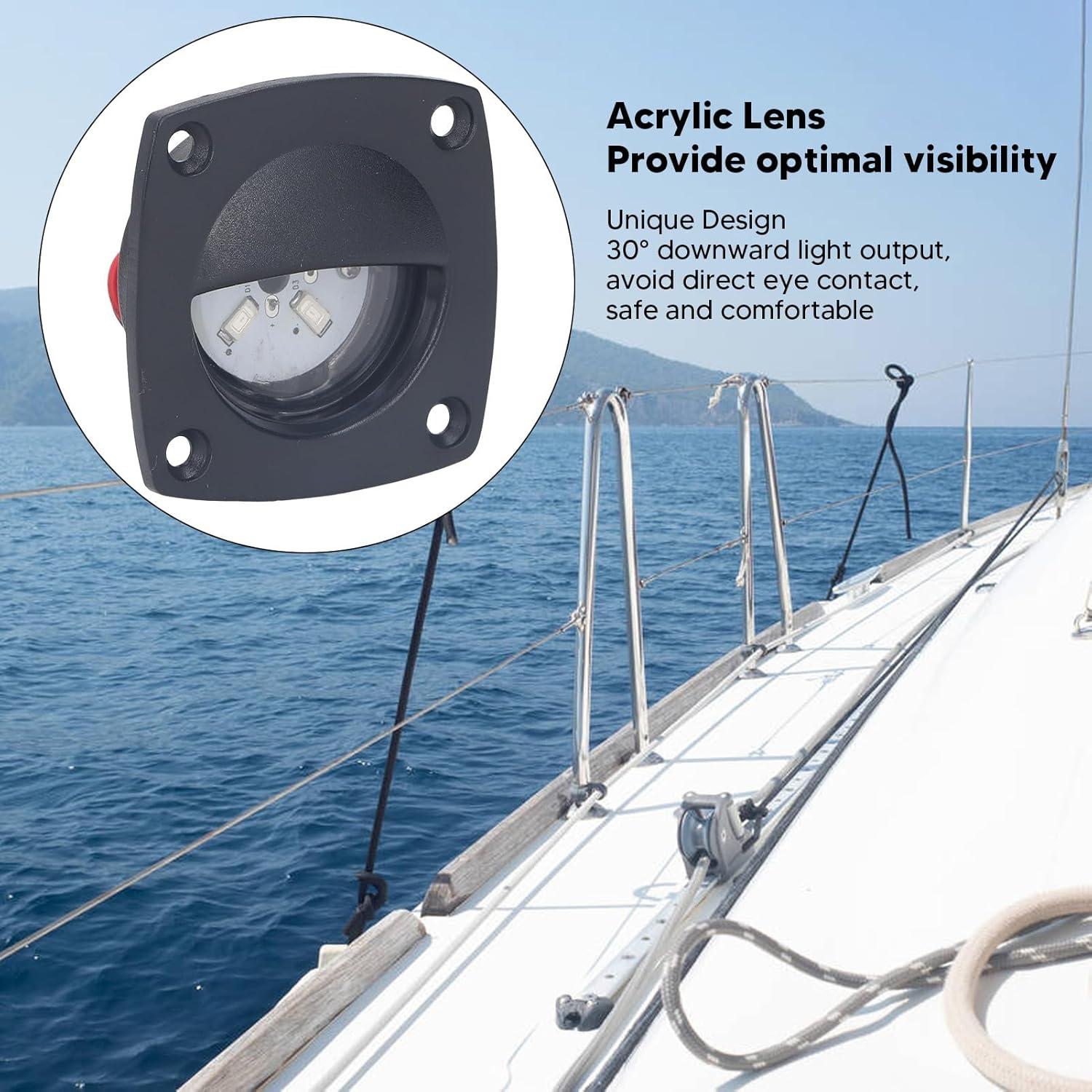 Luz de Pasillo LED ZJchao IP66 58x58mm 10-24V Blanca