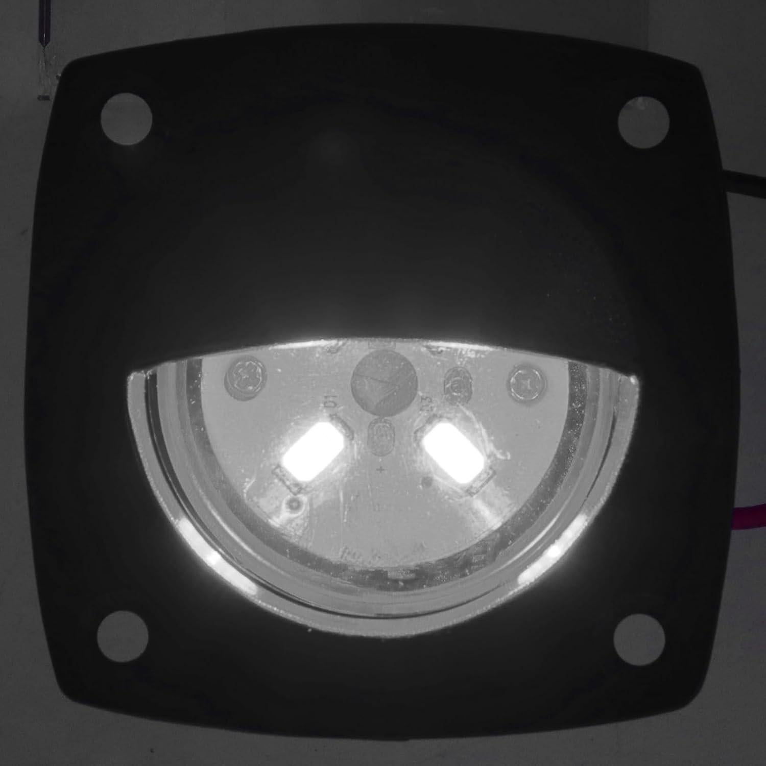 Luz de Pasillo LED ZJchao IP66 58x58mm 10-24V Blanca