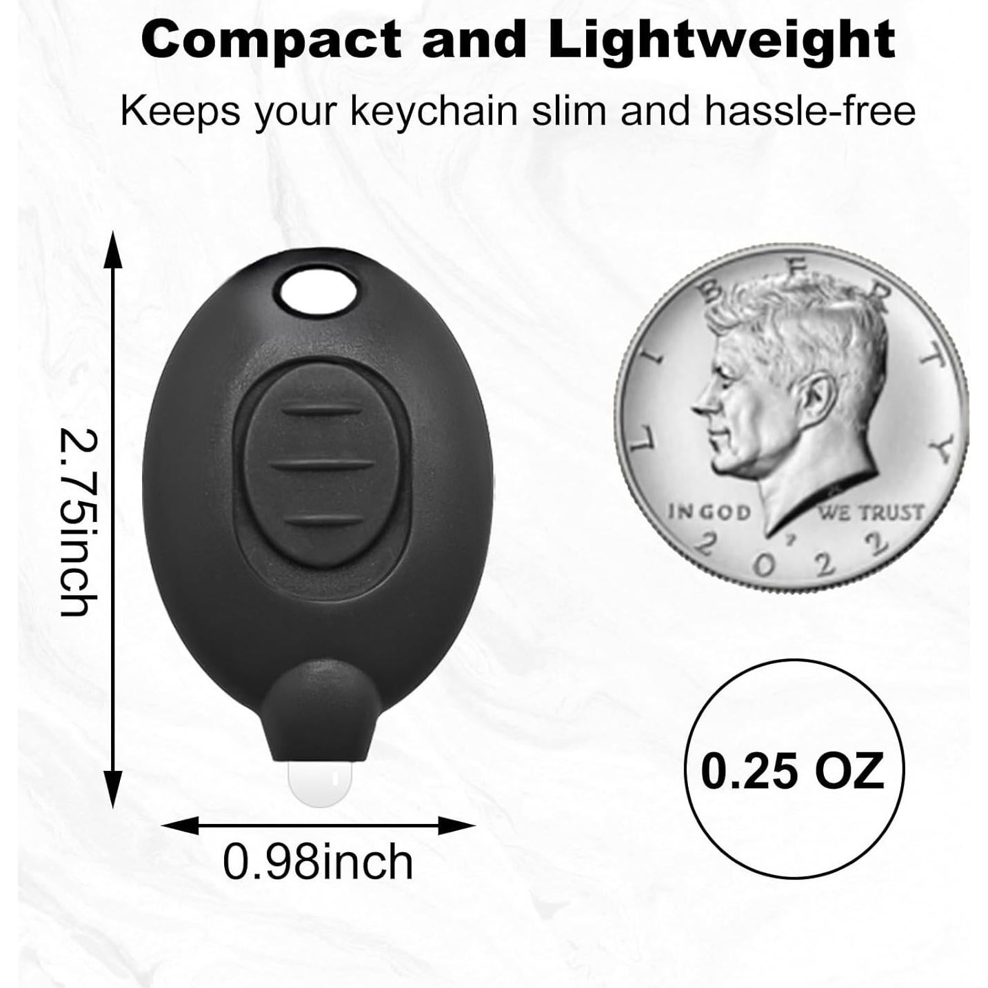 Mini Linternas LED de Llavero KLUMUKE 104PCS Multicolor