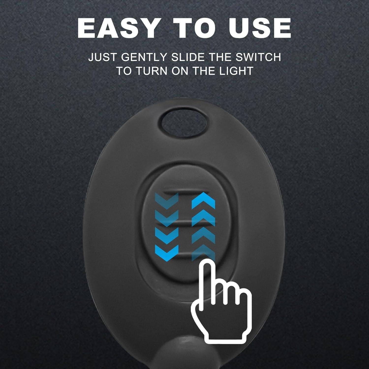 Mini Linternas LED de Llavero KLUMUKE 104PCS Multicolor