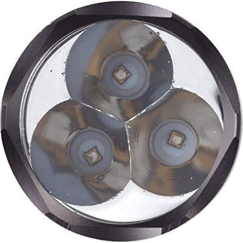 Linterna UltraFire H-B3 Azul 283 Lúmenes 256 Yardas IPX65