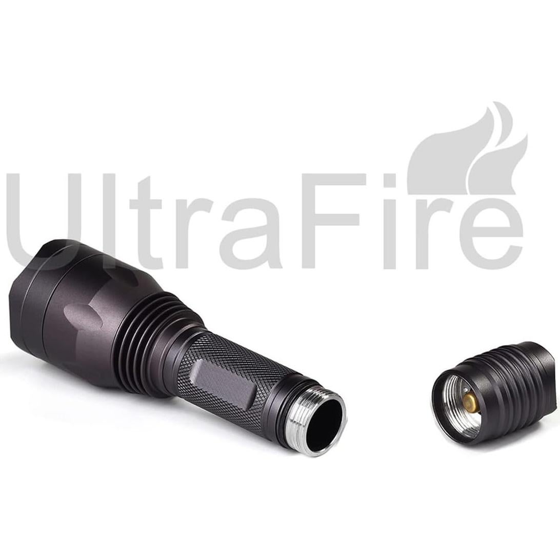 Linterna UltraFire H-B3 Azul 283 Lúmenes 256 Yardas IPX65