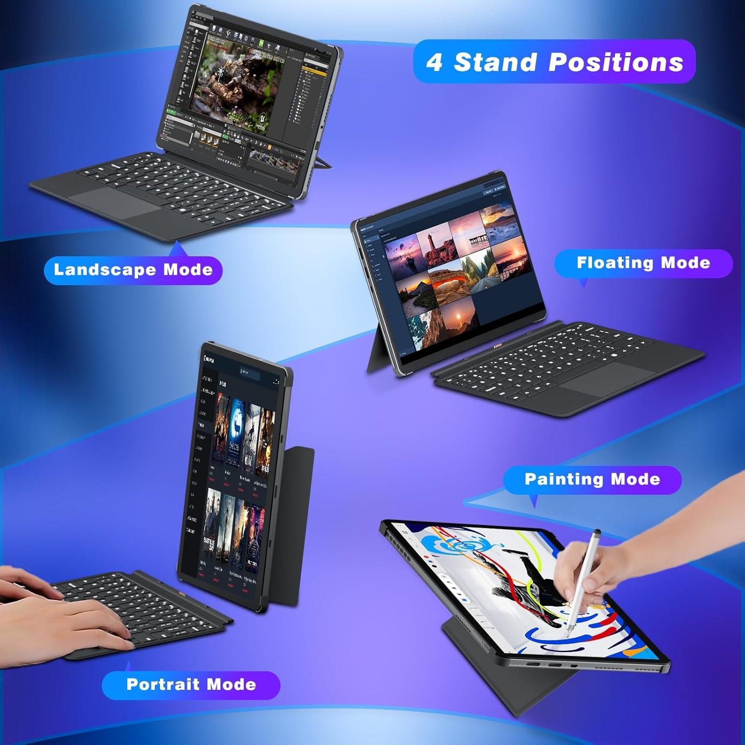 Laptop 2 en 1 Tunhail UL101Y 10.1" 12GB RAM 256GB SSD