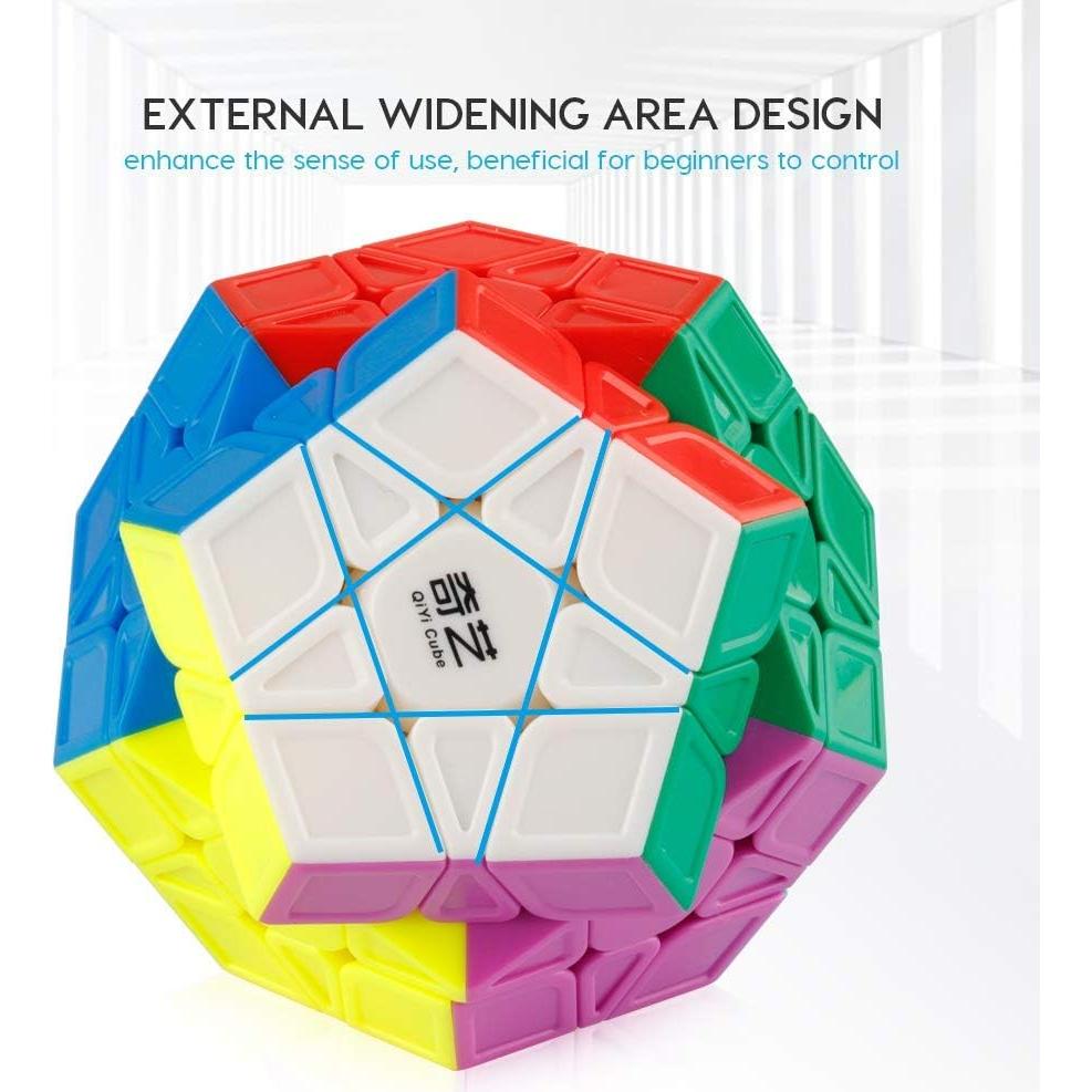 Cubo Megaminx Coogam Qiyi 3x3 Dodecaedro 190g Ajustable