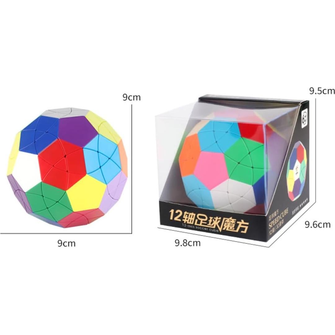 Cuberspeed YuXin Soccer Megaminx stickerless Magic Cube Yuxin Football megaminx Speed Cube Puzzle