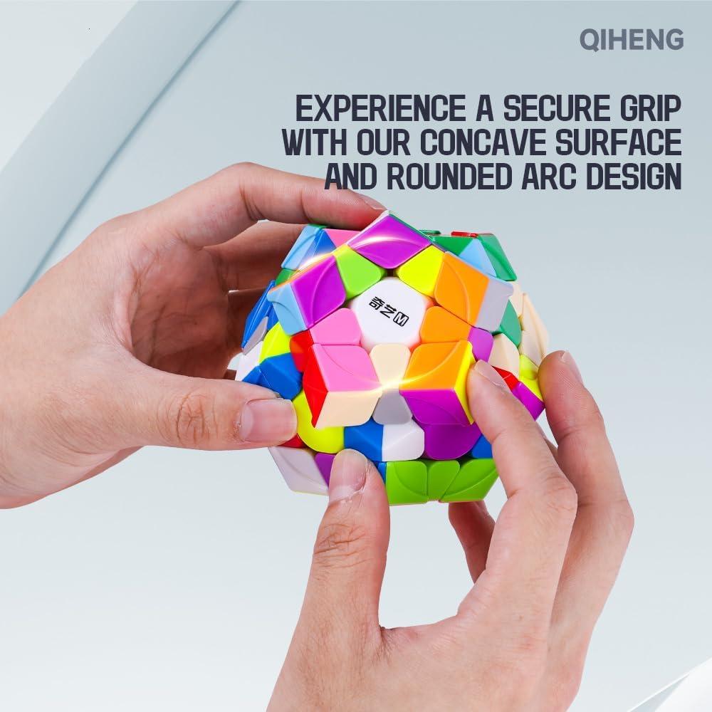 Cubo Megaminx Magnético QY Juguetes QiHeng V2 2024