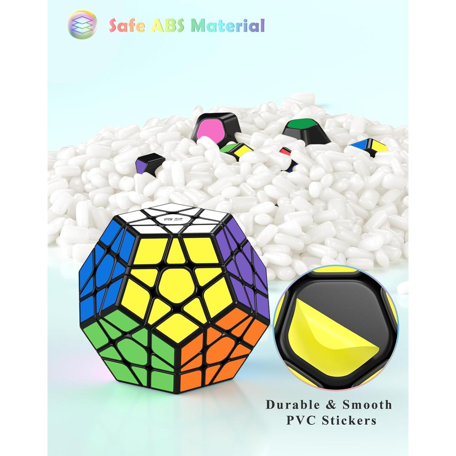 Cubo Megaminx Roxenda 3x3 Dodecaedro Juguete Puzzle 190g