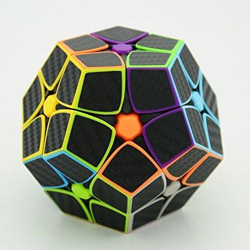 Cubo Mágico Kilominx 2x2 CuberSpeed Fibra de Carbono