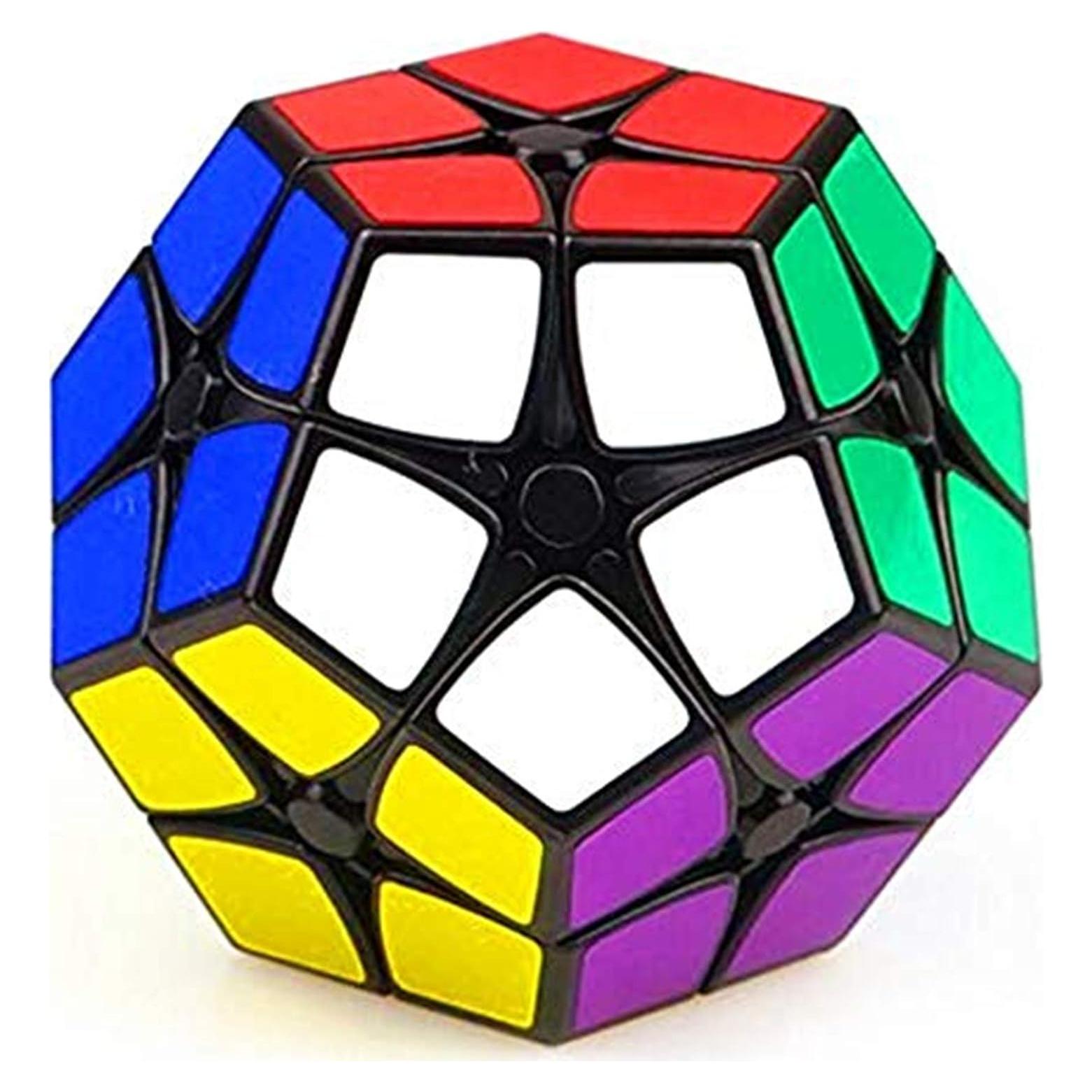 CuberSpeed 2x2 Megaminx Black Speed Cube Kilominx Megaminx 2x2 Black Speed Cube