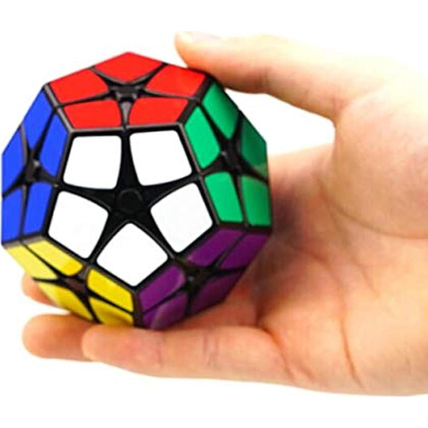 CuberSpeed 2x2 Megaminx Black Speed Cube Kilominx Megaminx 2x2 Black Speed Cube