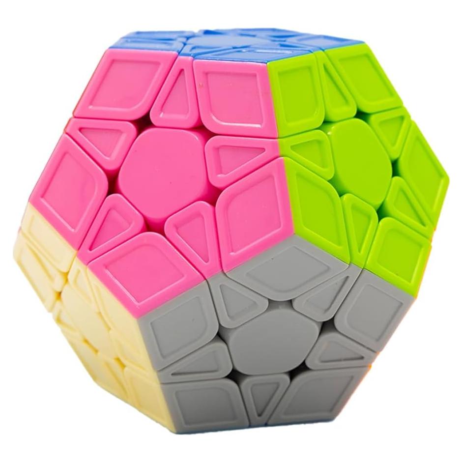 Cubo Mágico Megaminx iYallow Sin Pegatinas 8.4 cm Juguete